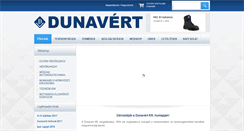 Desktop Screenshot of dunavert.com